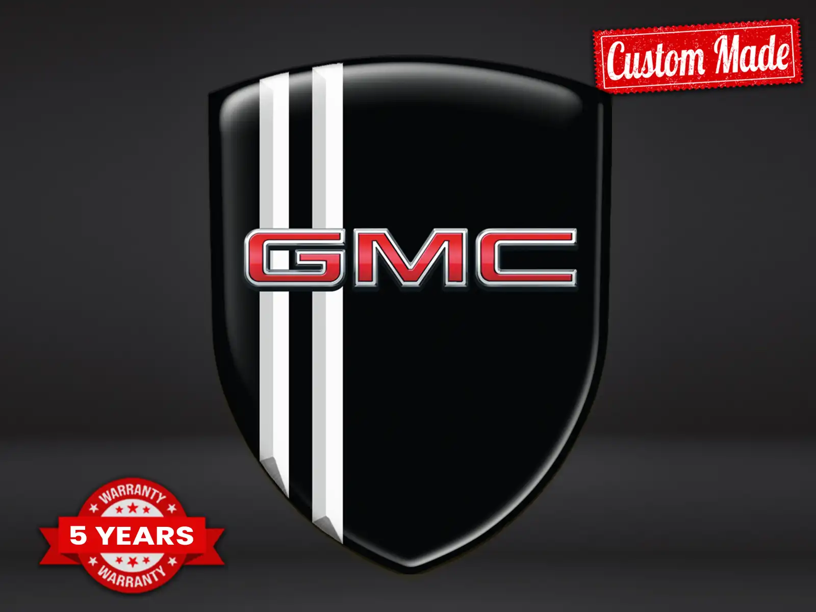 GMC Badges Emblèmes Auto Limité Résistants Qualité